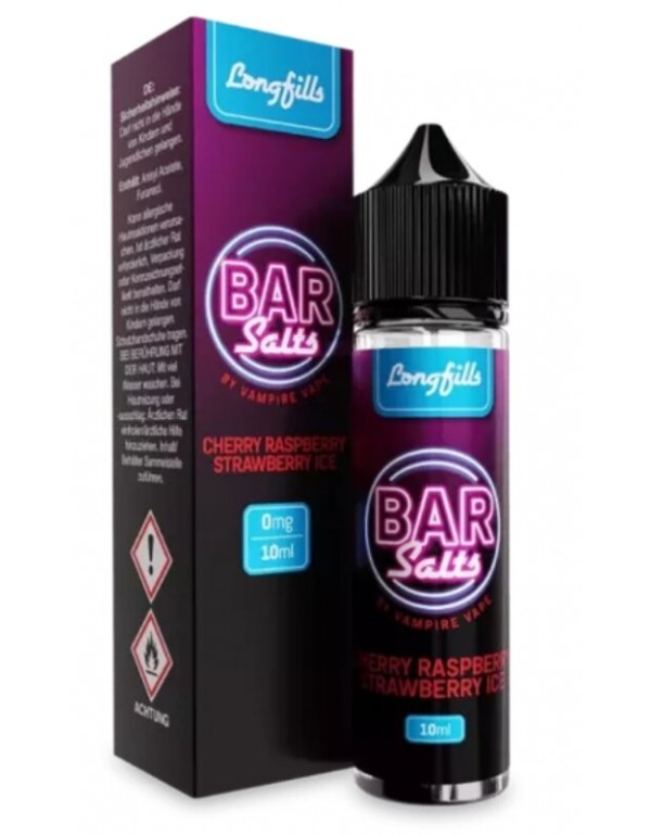 Cherry Raspberry Strawberry Ice Aroma 10ml Bar Salts by Vampire Vape