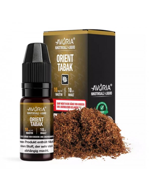 Orient Tabak Nikotinsalz Liquid 10ml Avoria