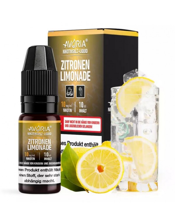 Zitronenlimonade Nikotinsalz Liquid 10ml Avoria