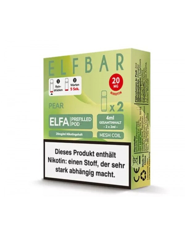 Pear Elfa Pod 2 Stück