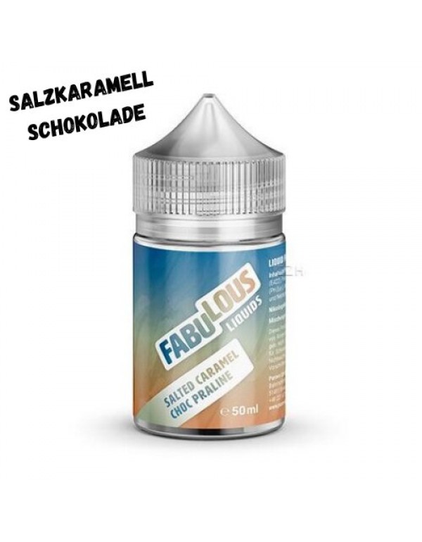 Salted Caramel Choc Praline Liquid 50ml  Fabulous