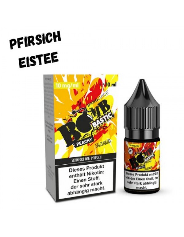 Peachy Hybrid-Nikotinsalz Liquid 10ml Bang Juice