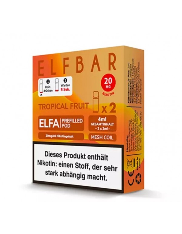 Tropical Fruit Elfa Pod 2 Stück