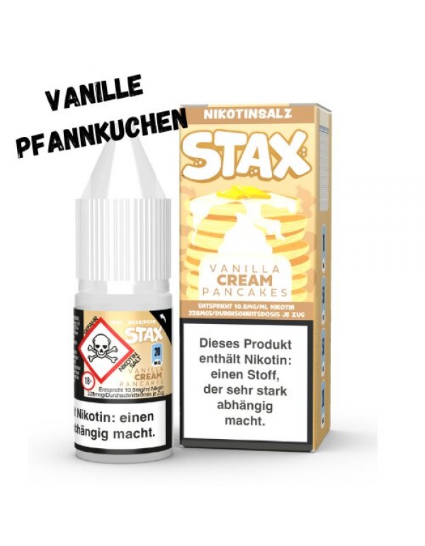 Vanilla Cream Pancakes Nikotinsalz Liquid 10ml Str...