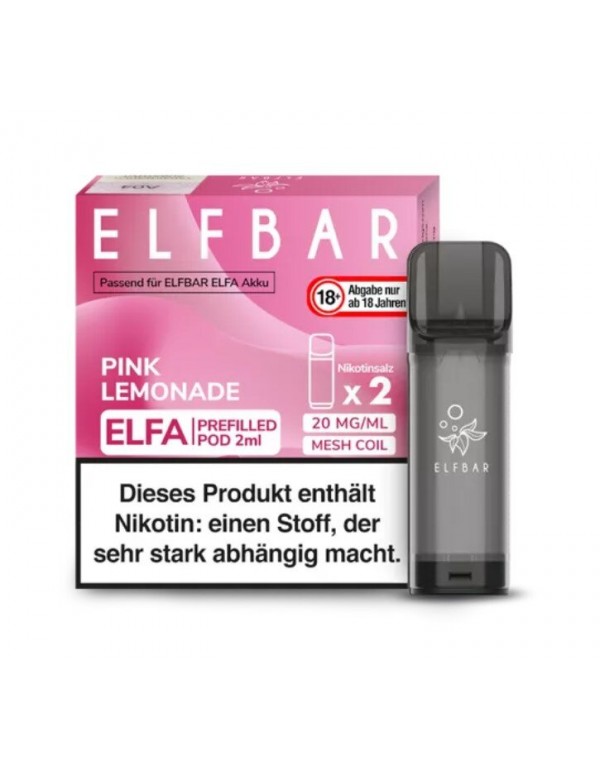 Pink Lemonade Elfa Pod 2 Stück