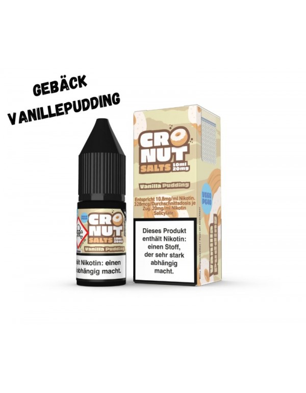 Vanilla Pudding Nikotinsalz Liquid 10ml Cronut