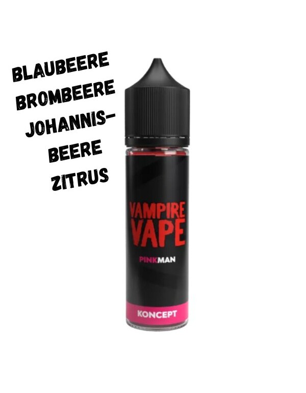 Pinkman Liquid 50ml 0mg Vampire Vape Koncept