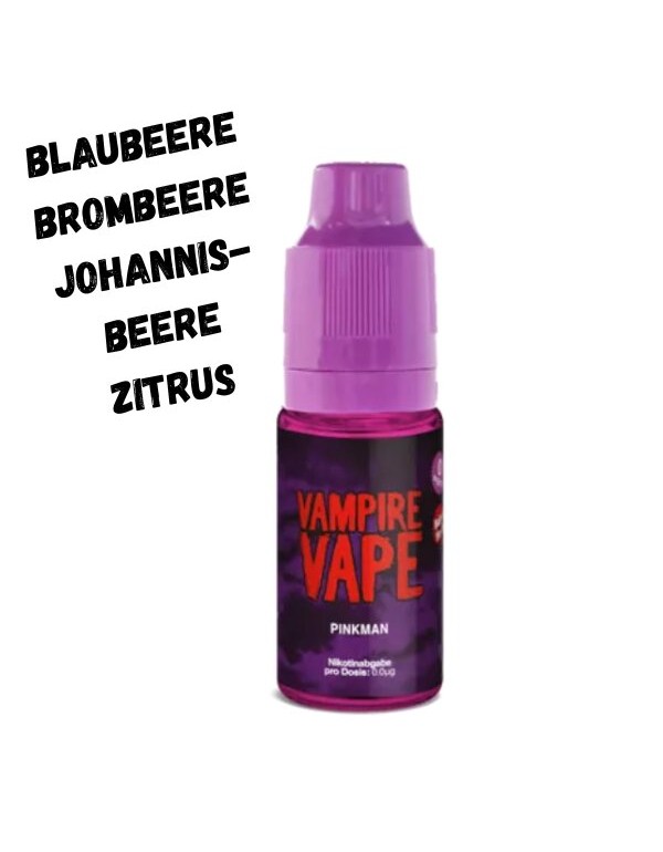Pinkman Liquid 10ml Vampire Vape