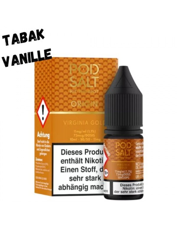 Virginia Gold Nikotinsalz Liquid Pod Salt 10ml