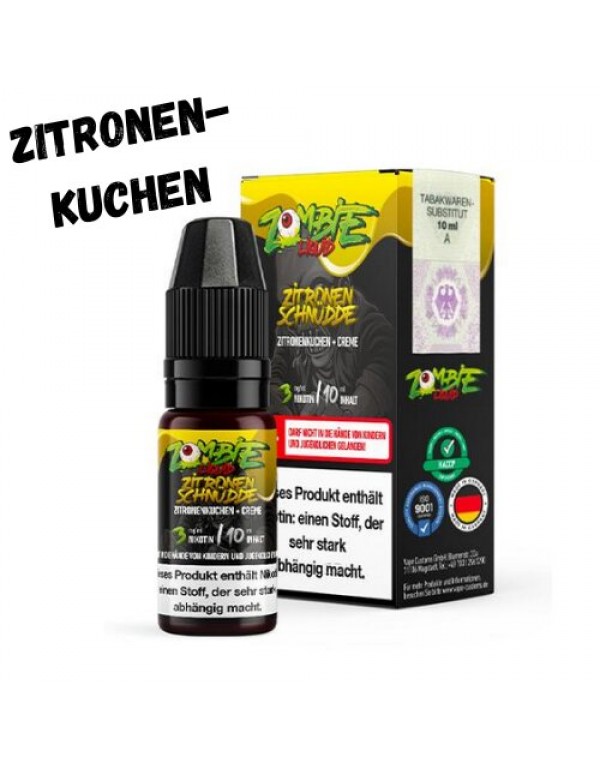 Zitronenschnüdde Liquid 10ml Zombie Juice