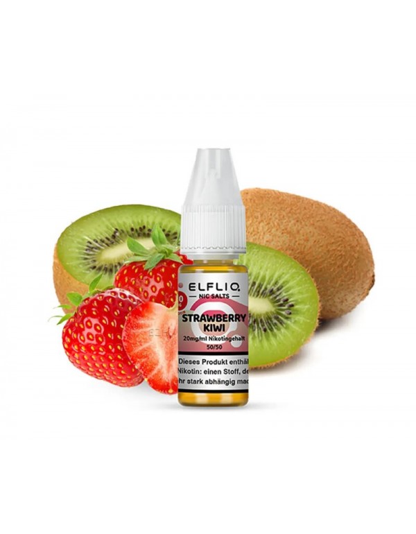 Strawberry Kiwi Nikotinsalz Liquid 10ml Elfliq