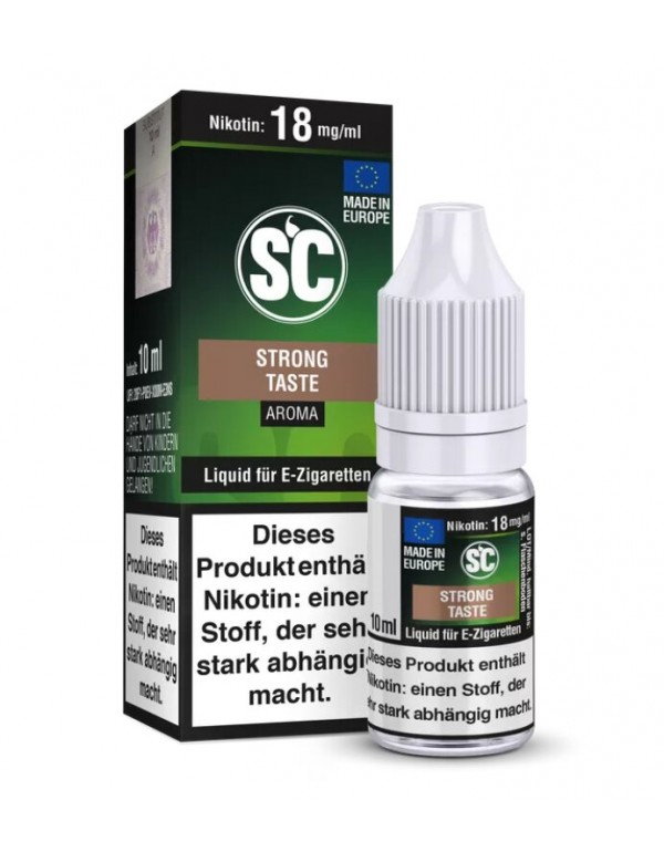 Strong Taste Tabak Liquid 10ml SC