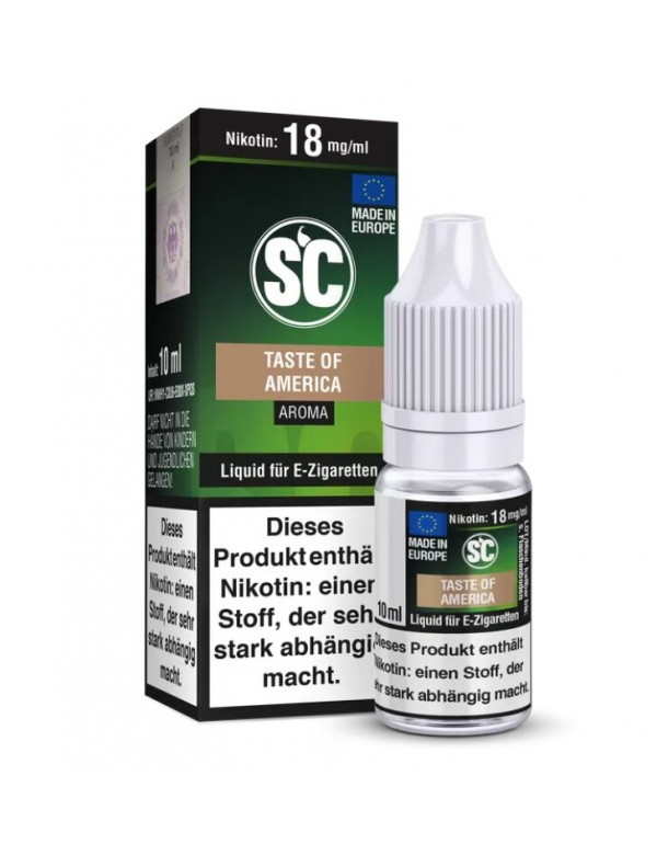 Taste of America Tabak Liquid 10ml SC