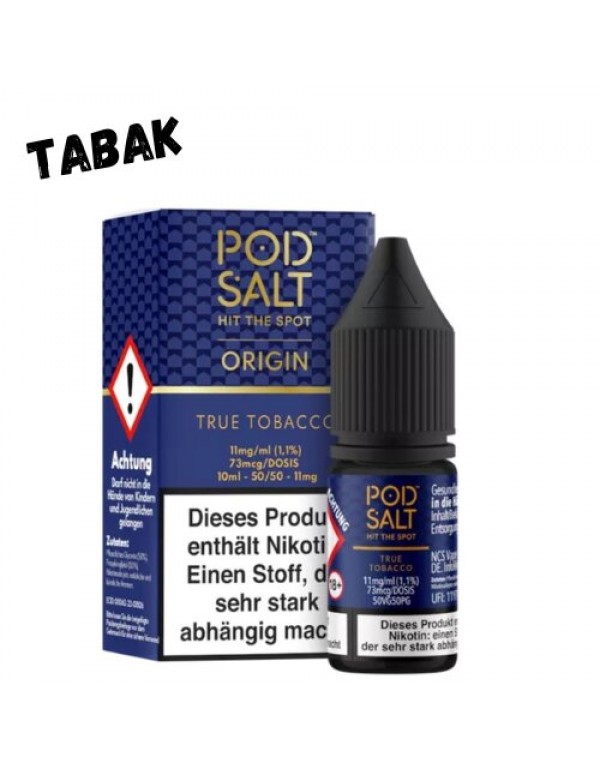 True Tobacco Nikotinsalz Liquid Pod Salt 10ml