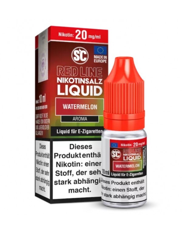 Watermelon Nikotinsalz Liquid SC Red Line