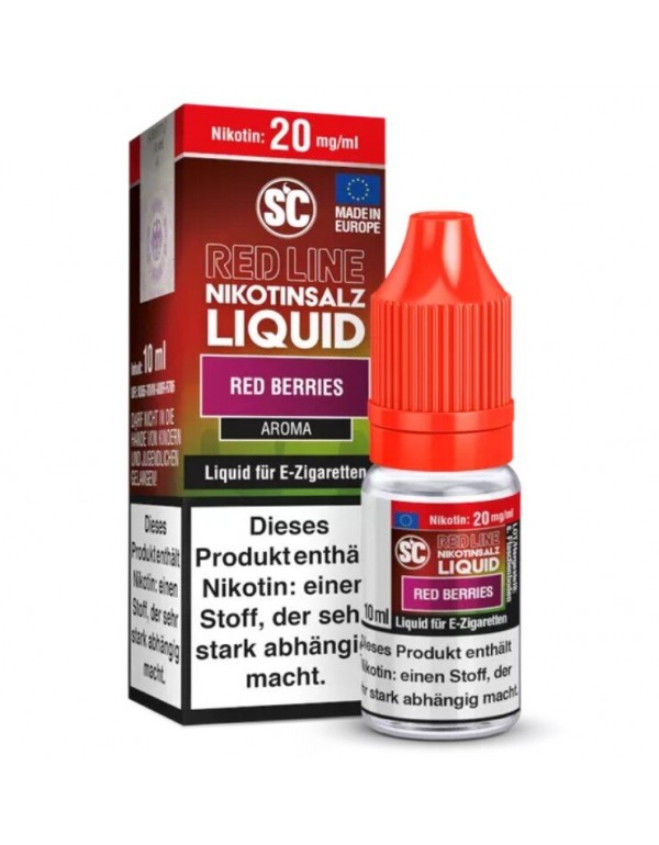 Red Berries Nikotinsalz Liquid SC Red Line