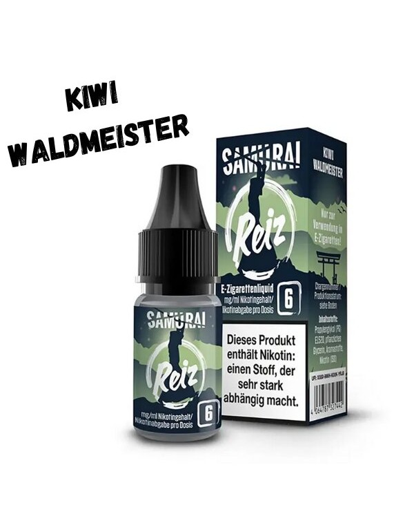 Reiz Liquid 10ml Samurai Vaping