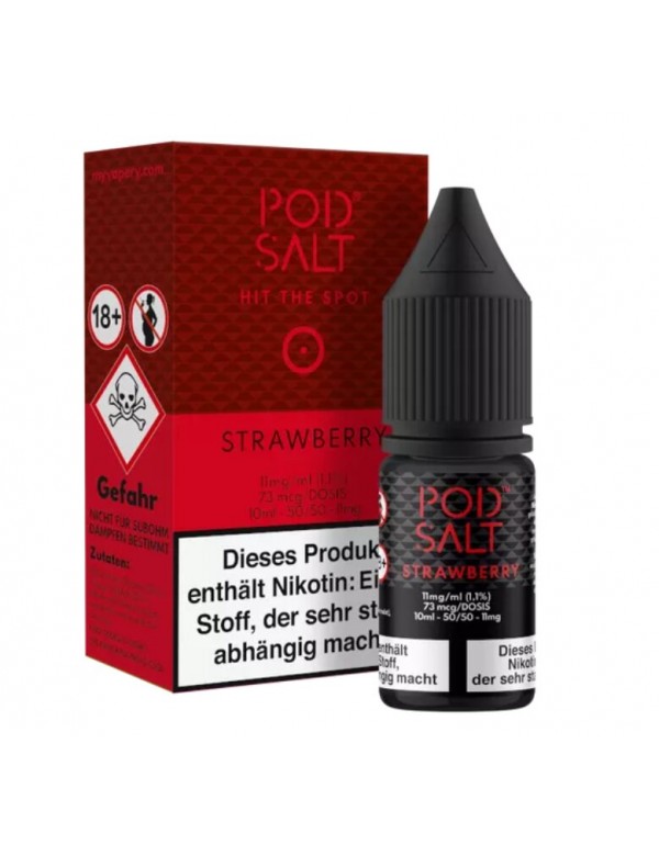 Strawberry Nikotinsalz Liquid 10ml Pod Salt