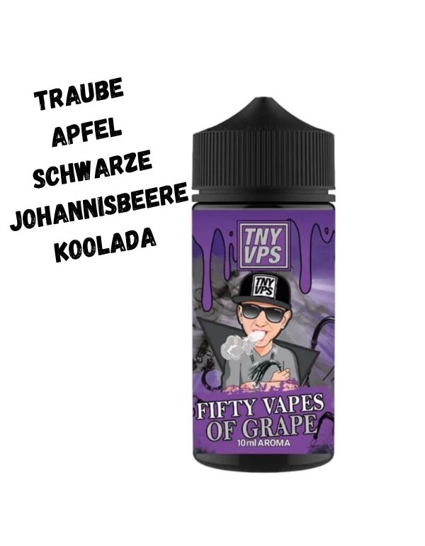 Fifty Vapes of Grape/Grapetastic Aroma 10ml Tony Vapes