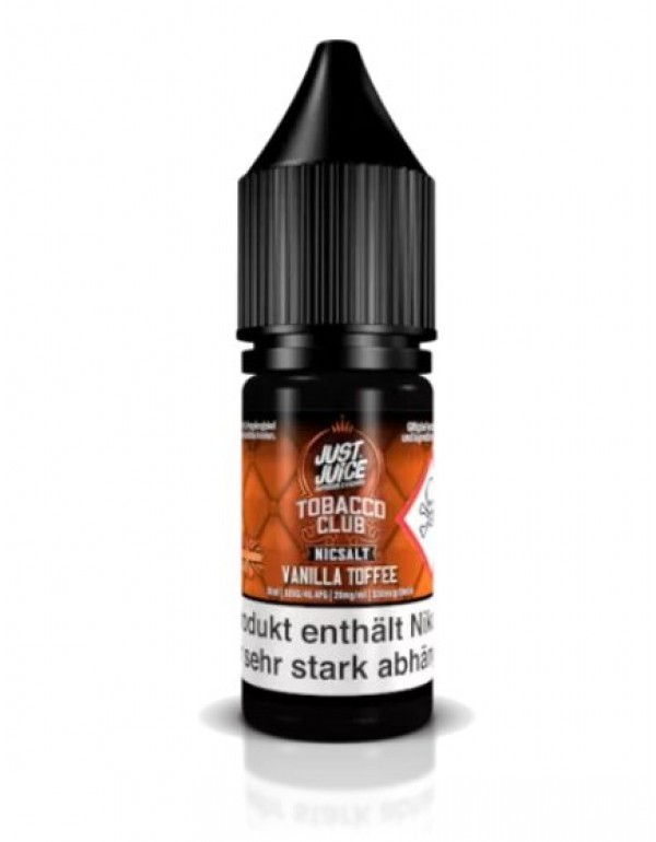 Vanilla Toffee Tobacco Nikotinsalz Liquid 10ml Jus...
