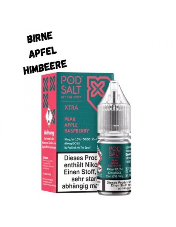 Pear Apple Raspberry Nikotinsalz Liquid 10ml Pod S...