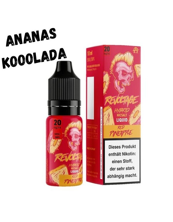 Red Pineapple Hybrid Nikotinsalz Liquid 10ml Revol...