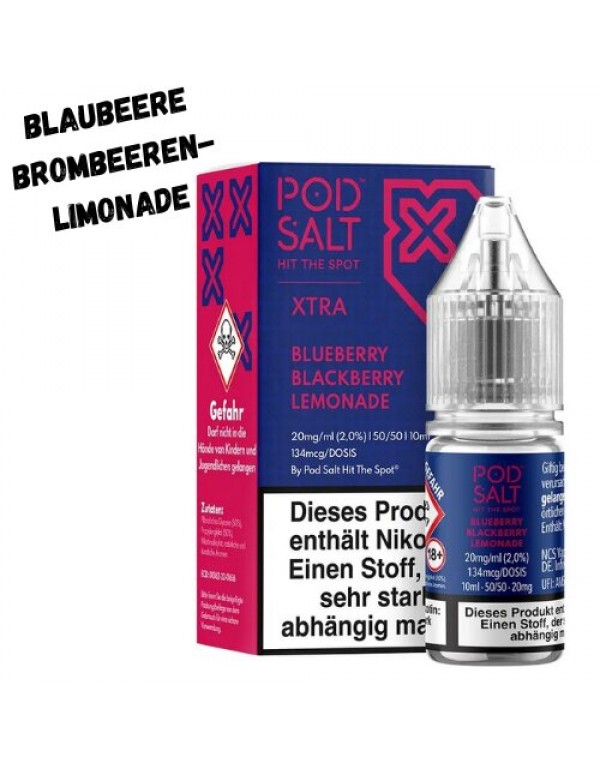 Blueberry Blackberry Lemonade Nikotinsalz Liquid 10ml Pod Salt XTRA