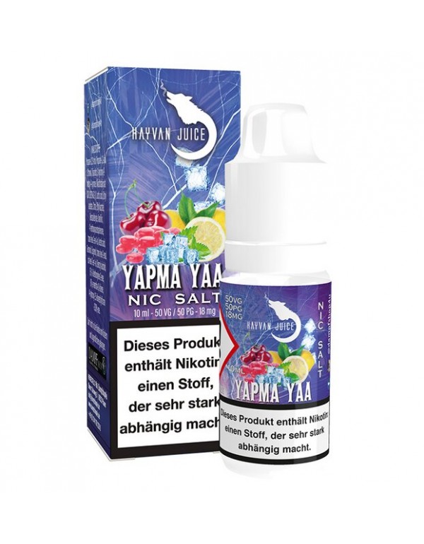 Yapma Yaa 18mg Nikotin Salz Liquid Hayvan Juice
